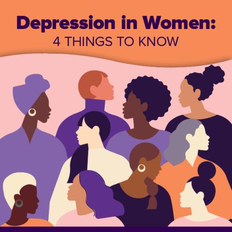 cover of Depression in Women: 4 Things to Know