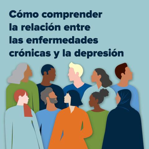 cover of como compreder la relacion entre las enfermedades cronicas y la depresion