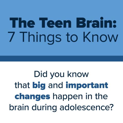 The Teen Brain: 7 Things to Know